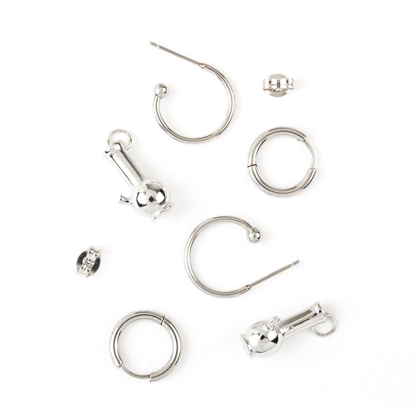 BONG CHARM EARRING SET