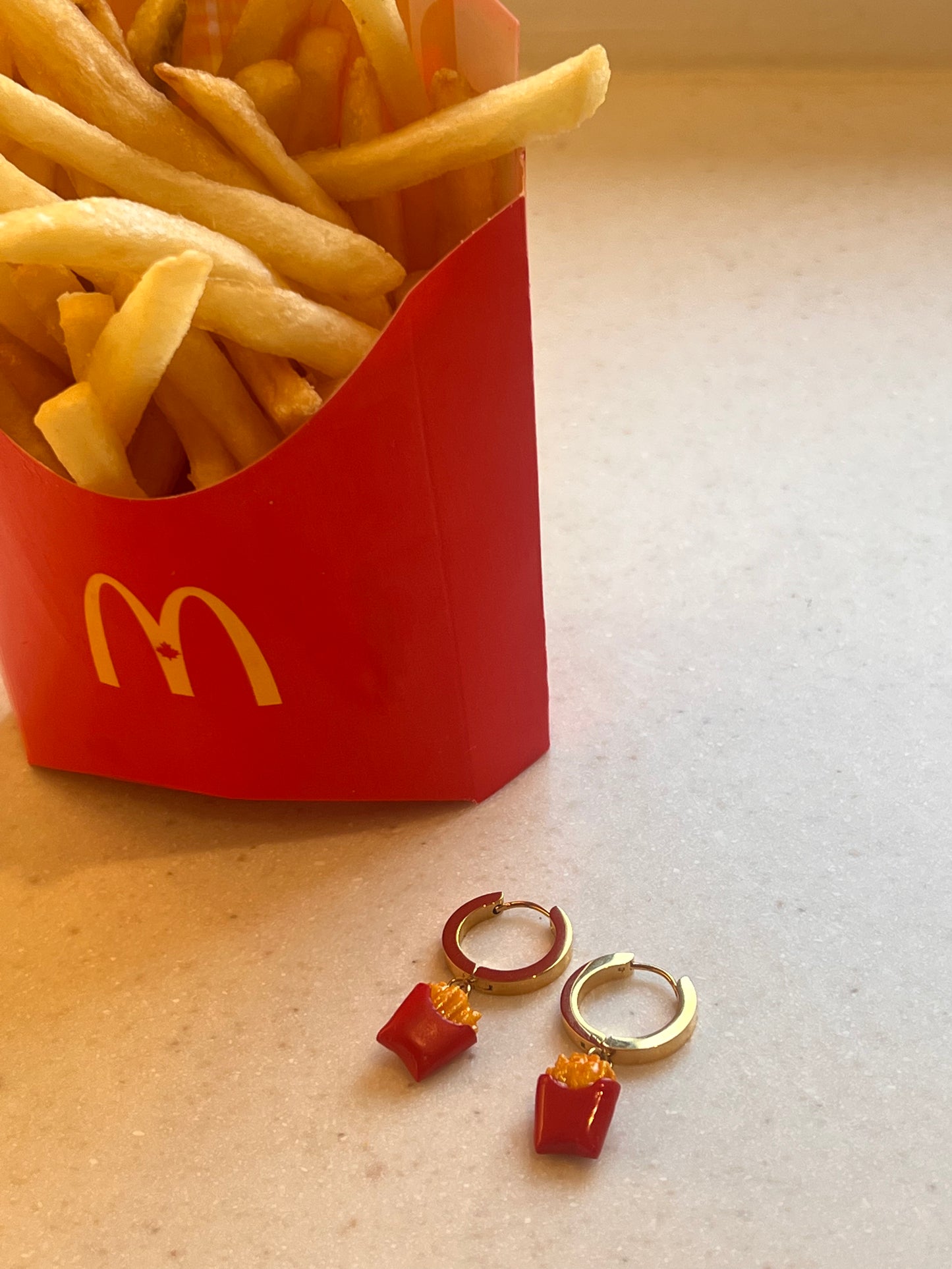 FRENCH FRY EARRINGS