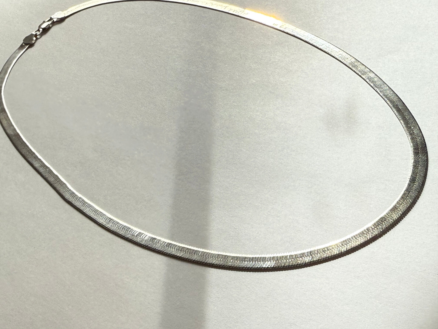 Herringbone Chain (STERLING SILVER)