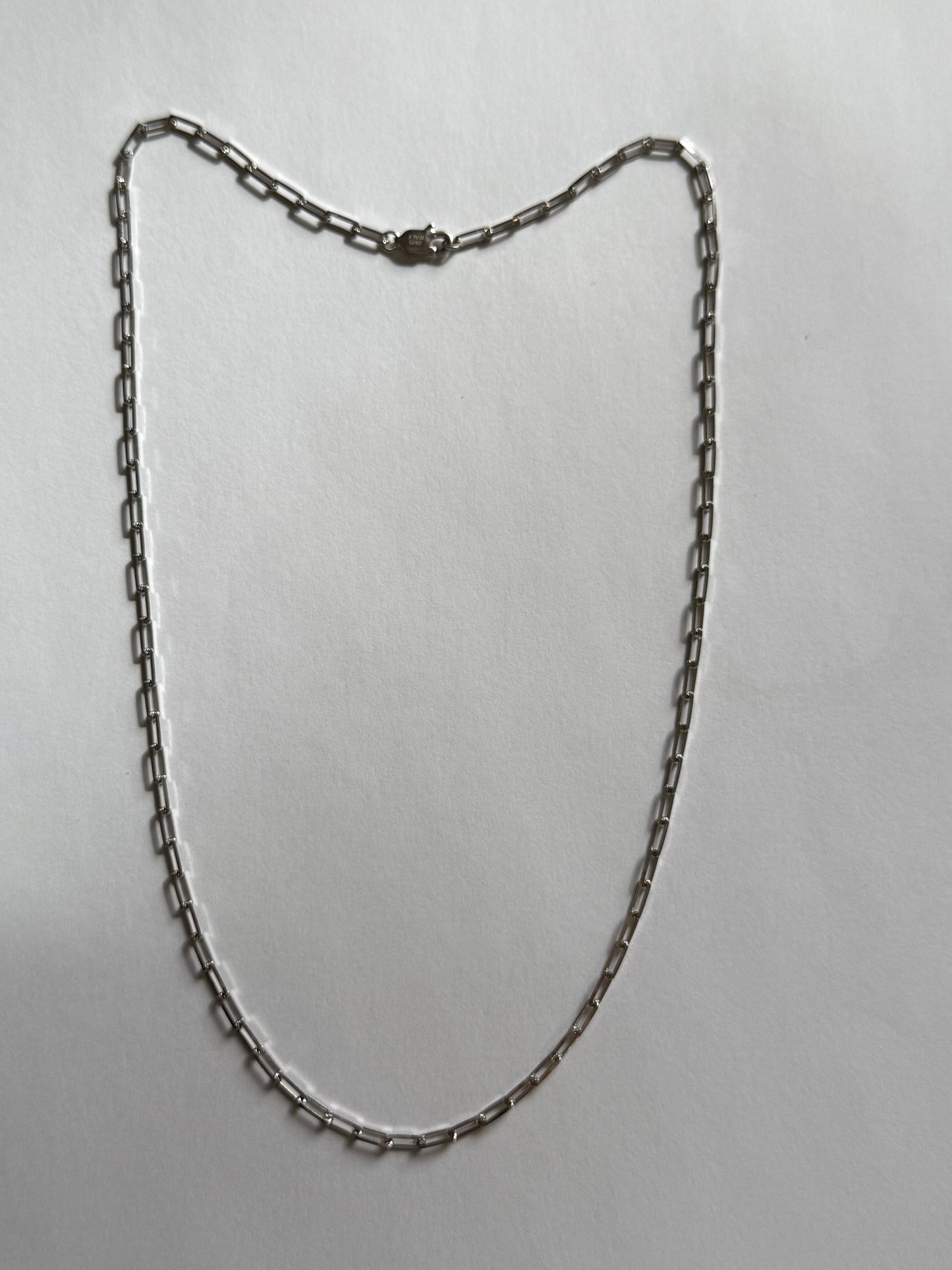 Paperclip Chain (STERLING SILVER)