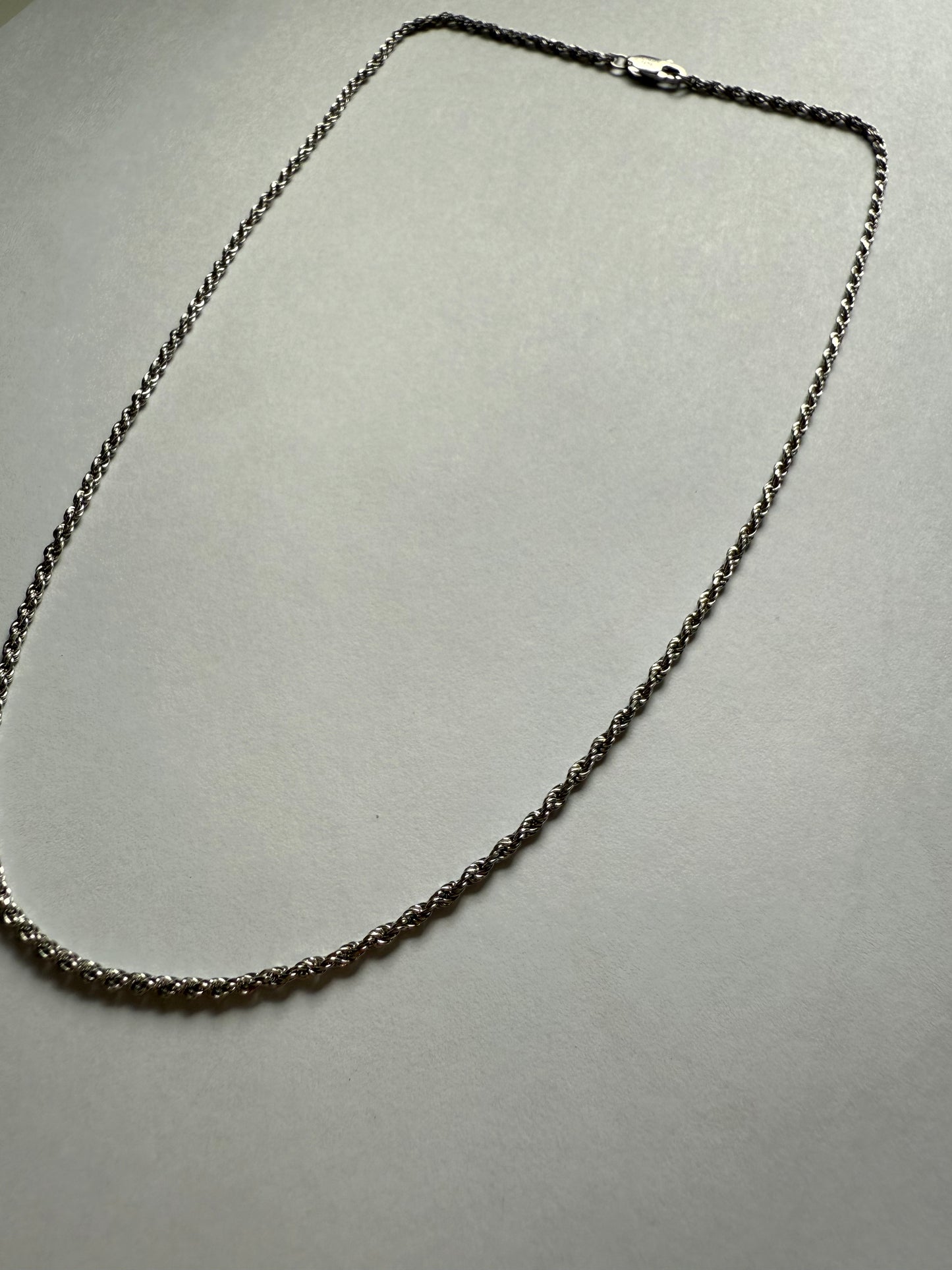 Rope Chain (STERLING SILVER)