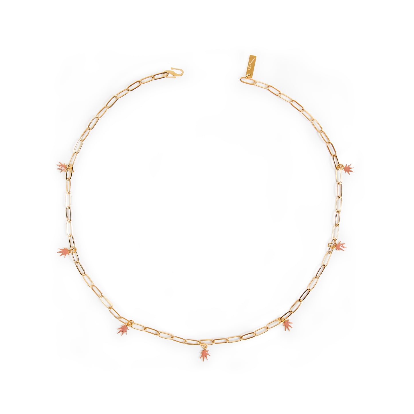 LEAF BROCH & NECKLACE GIFT SET