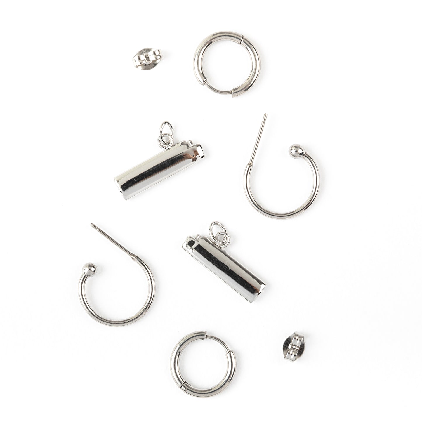 LIGHTER CHARM EARRING SET