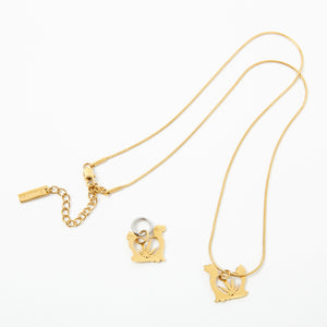 PET CHARM & NECKLACE SET