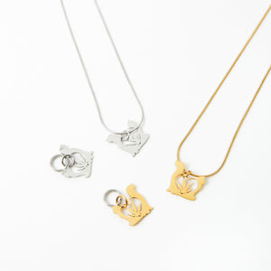 PET CHARM & NECKLACE SET