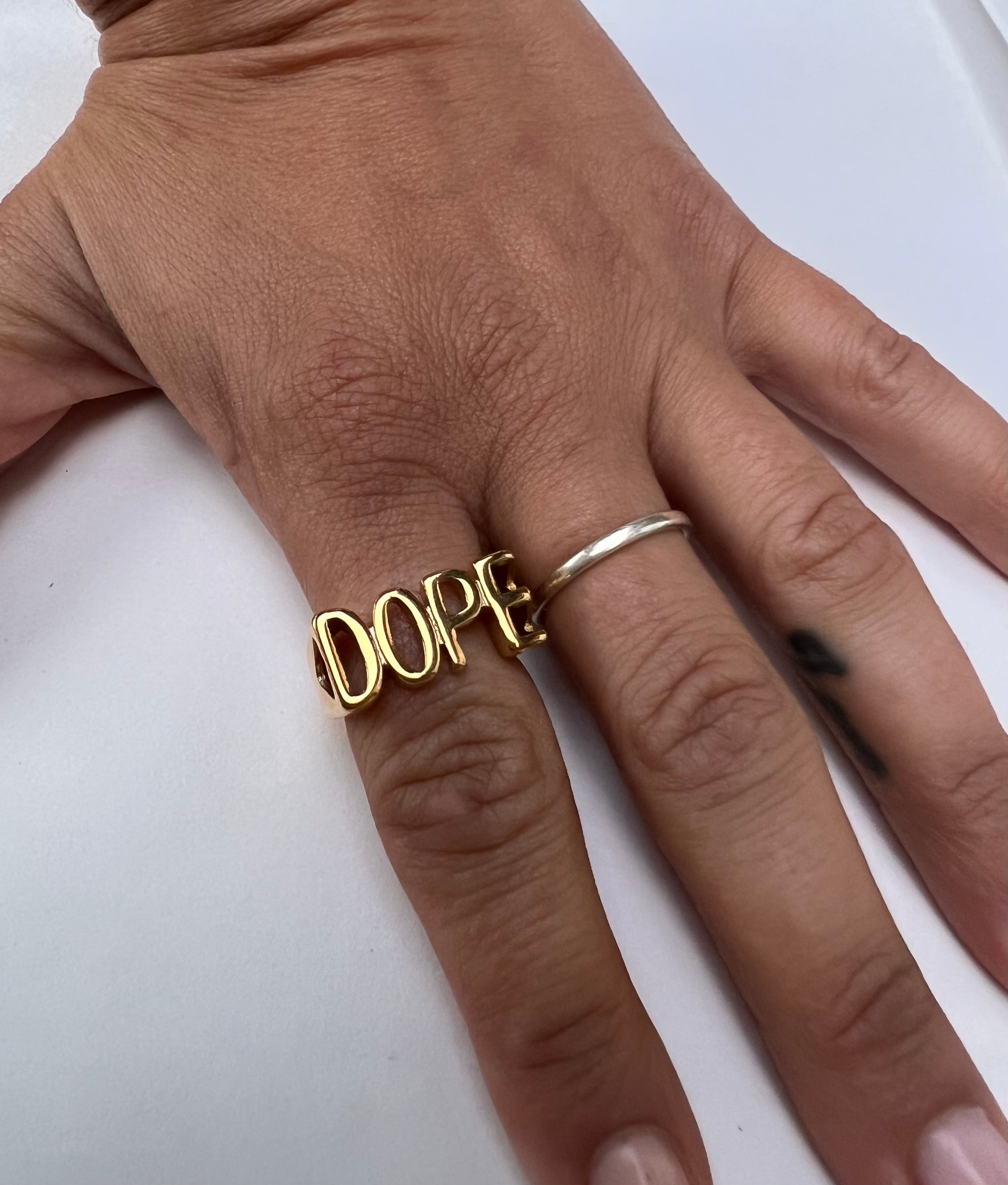 DOPE RING (gold)