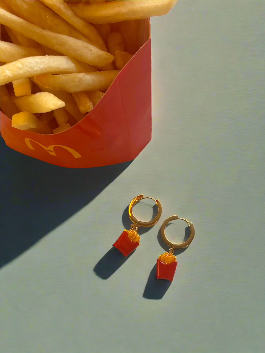 FRENCH FRY EARRINGS