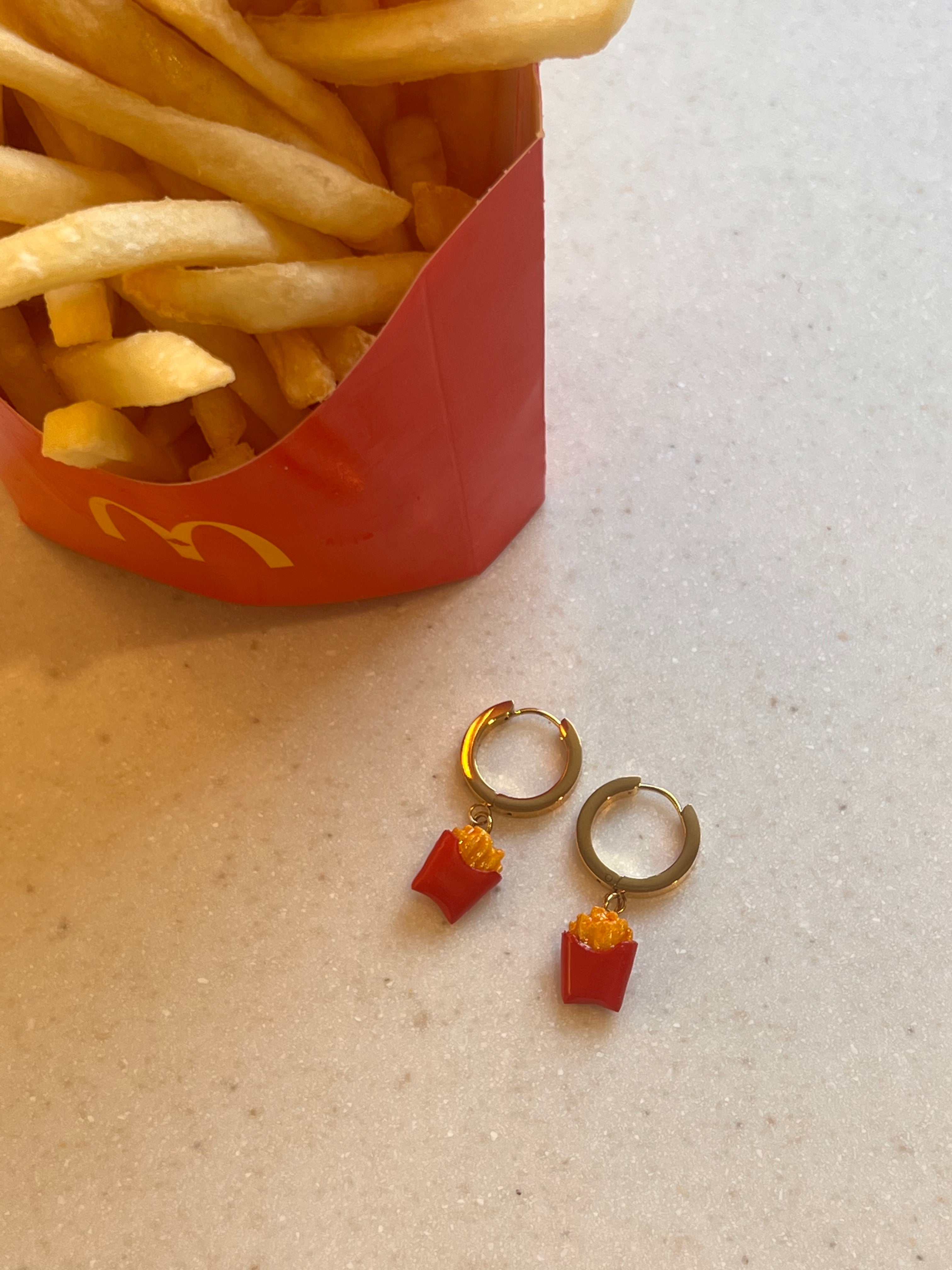 FRENCH FRY EARRINGS