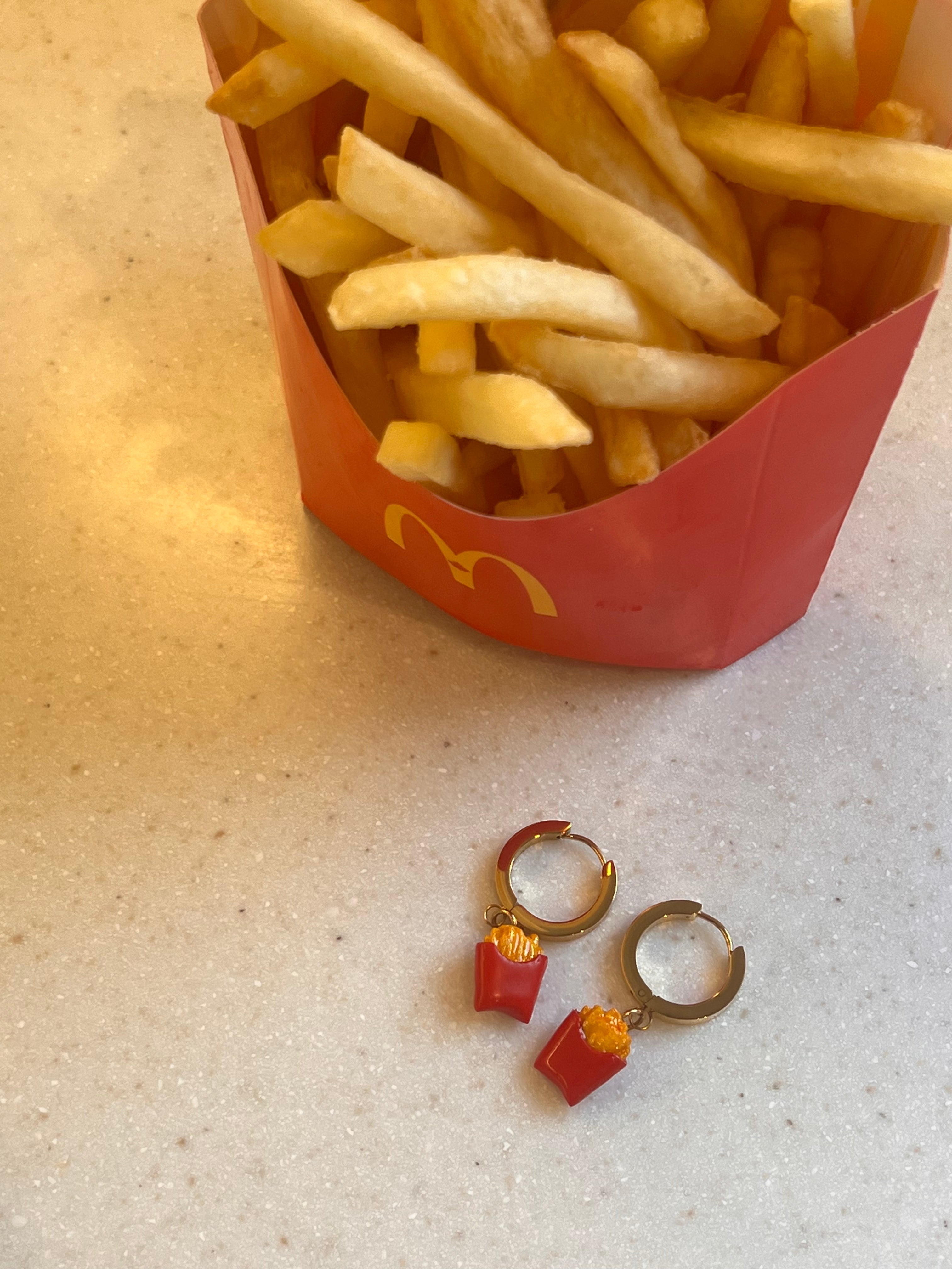 FRENCH FRY EARRINGS