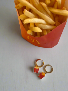 FRENCH FRY EARRINGS