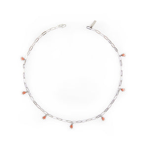 SAMPLE LEAF CHARM NECKLACES